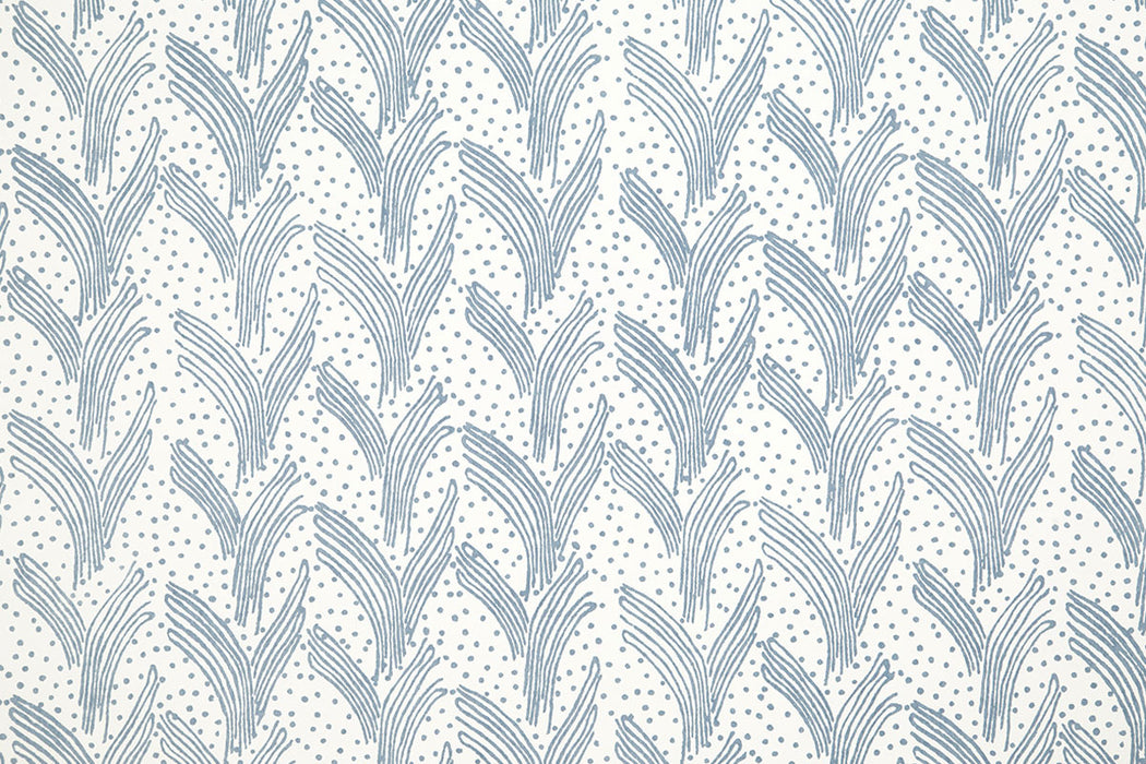 Christopher Farr Carnac Standard Cobalt Wallpaper Sample