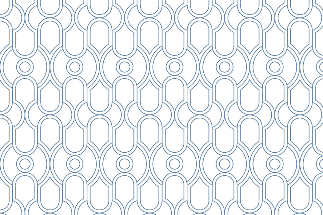 Christopher Farr Chiselled Standard Cobalt Wallpaper