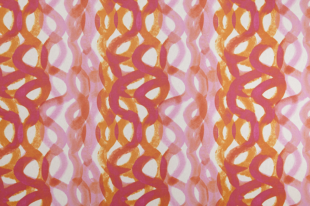 Christopher Farr Fathom Standard Fuchsia Wallpaper Sample