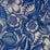 Christopher Farr La Foret Standard Cobalt Wallpaper Sample