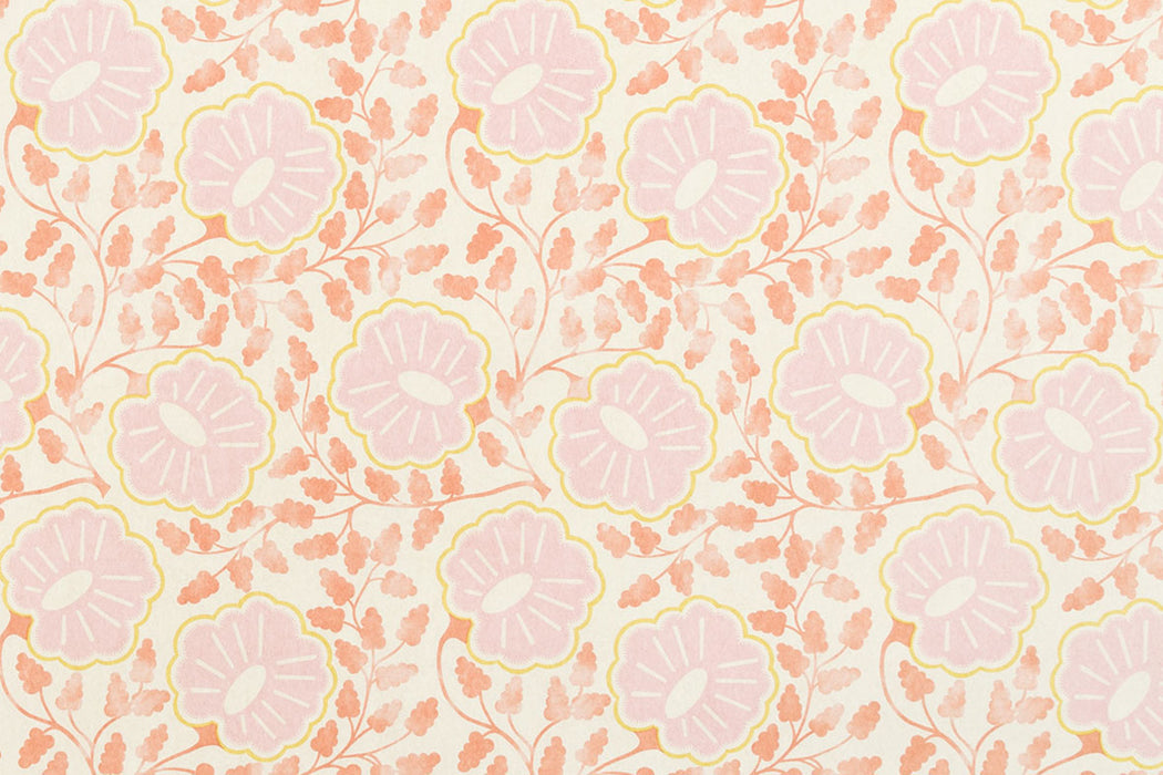 Christopher Farr Punch Paisley Standard Guava Wallpaper Sample