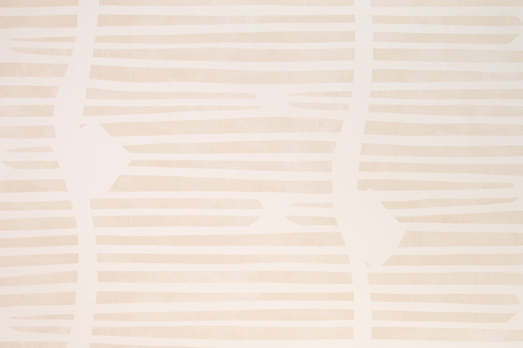 Christopher Farr Shore Lines Standard Vanilla Wallpaper Sample