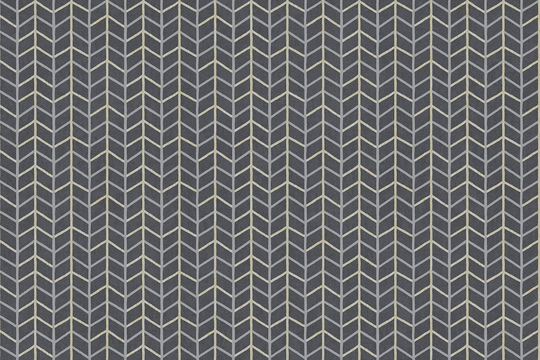 Christopher Farr Small Way Raffia Coal Wallpaper