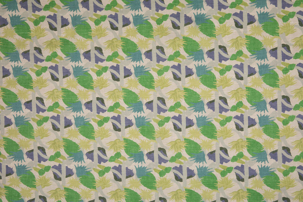 Christopher Farr Cactus Flower Performance Print Prato Fabric
