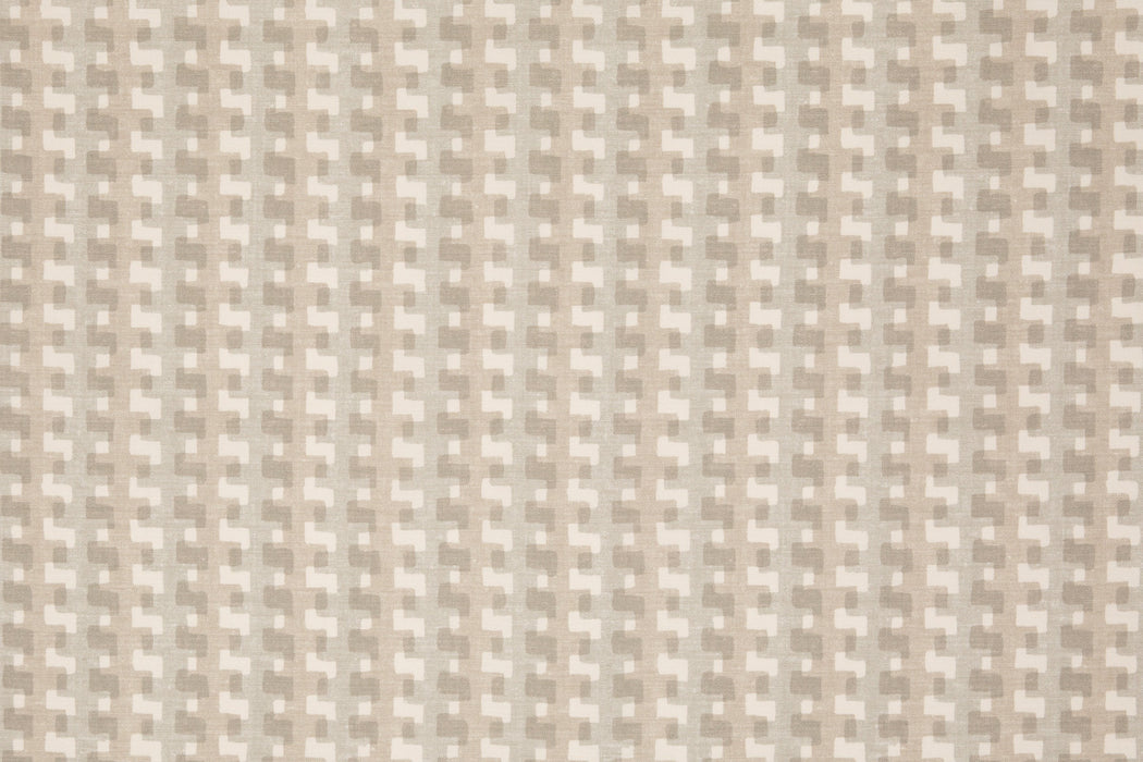 Christopher Farr Cremaillere Performance Print Latte Fabric