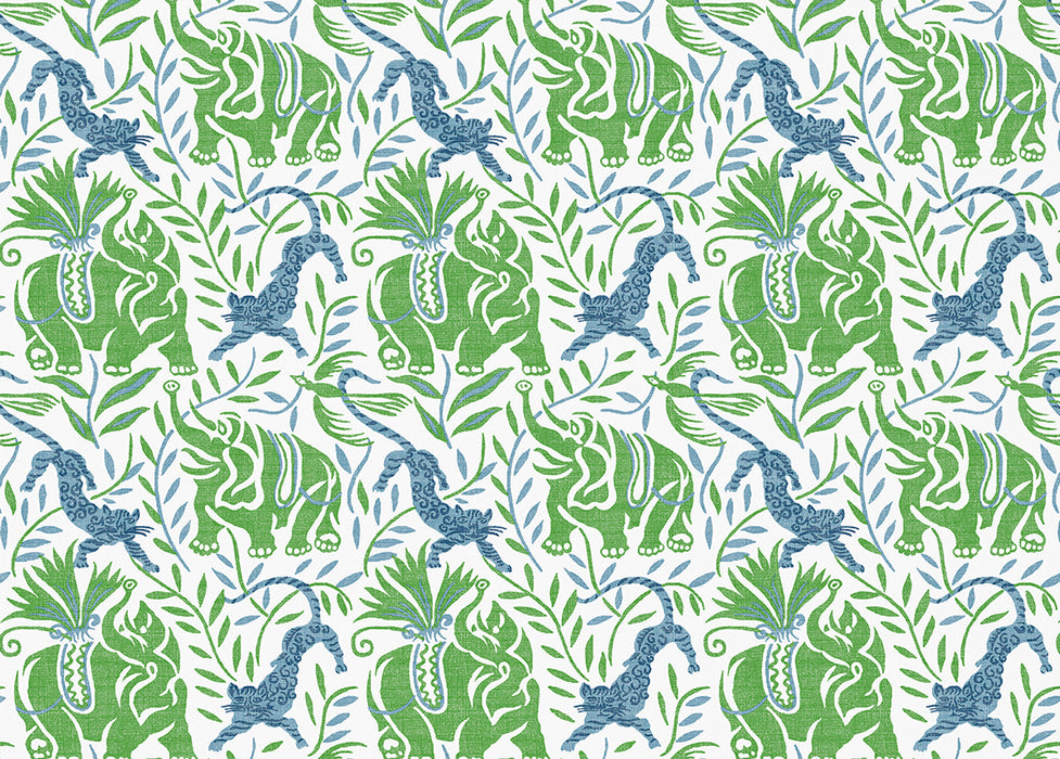 Christopher Farr La Jungle Performance Print Prato Fabric Sample