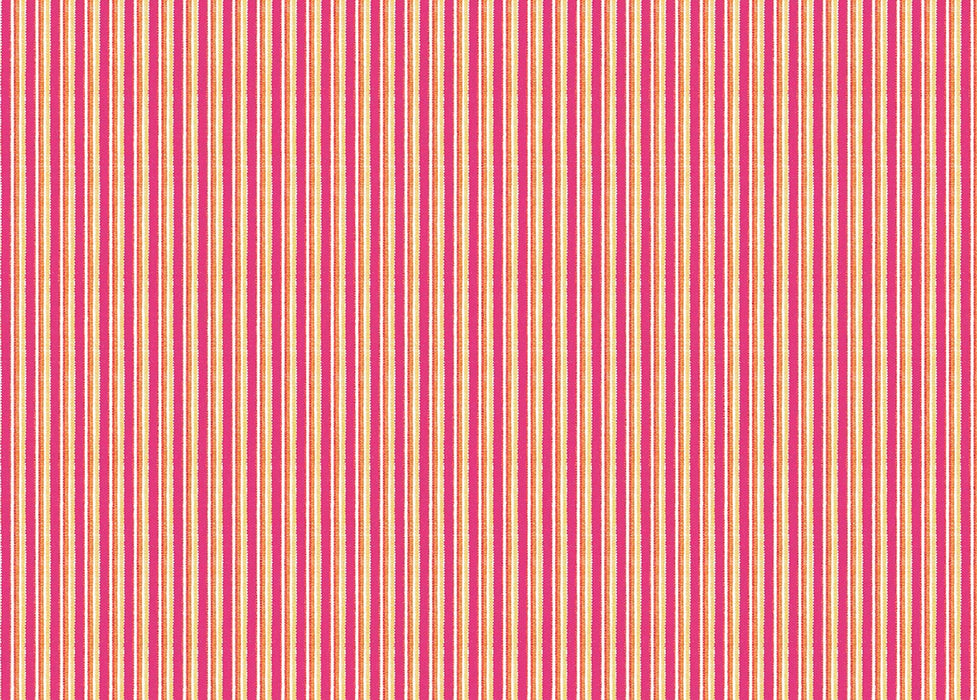 Christopher Farr Peace & Love Performance Print Rosa Fabric Sample