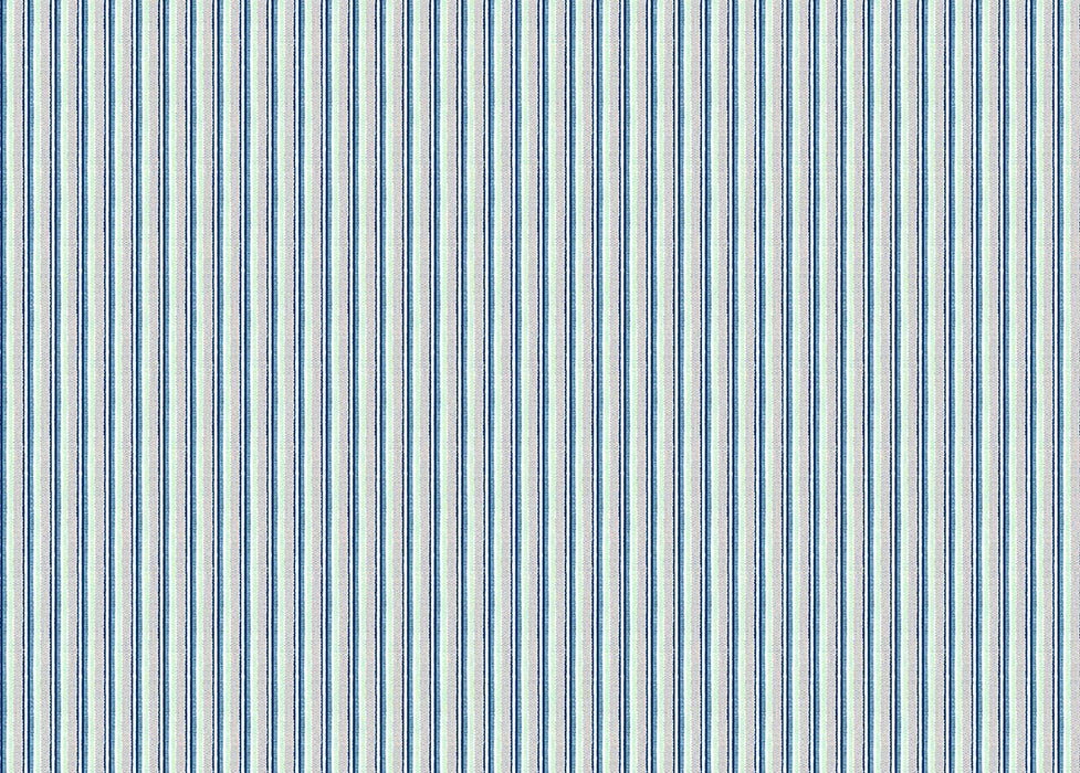 Christopher Farr Peace & Love Performance Print Azzurro Fabric