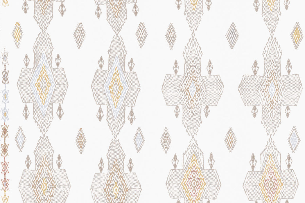Christopher Farr Travelling Light Performance Print Latte Fabric