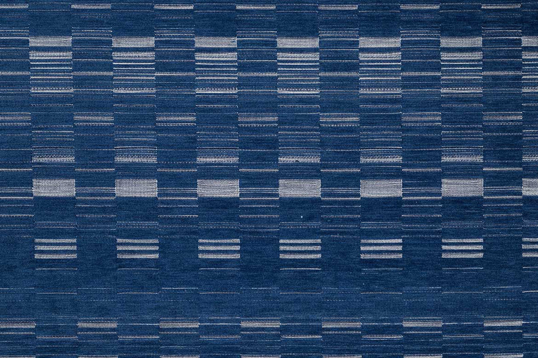 Christopher Farr Tutuola Outdoor Performance Woven Blue Fabric