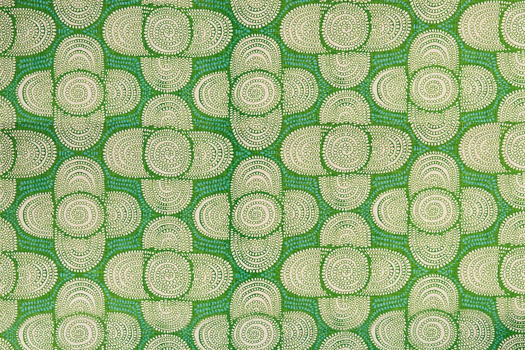 Christopher Farr Azteque Indoor Printed Green Fabric Sample
