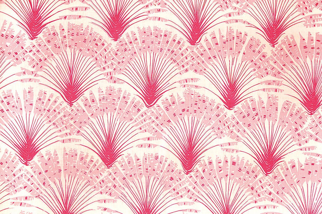 Christopher Farr Brisa Indoor Printed Hot Pink Fabric Sample