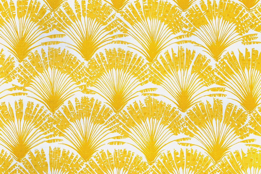 Christopher Farr Brisa Indoor Printed Lemon Fabric Sample