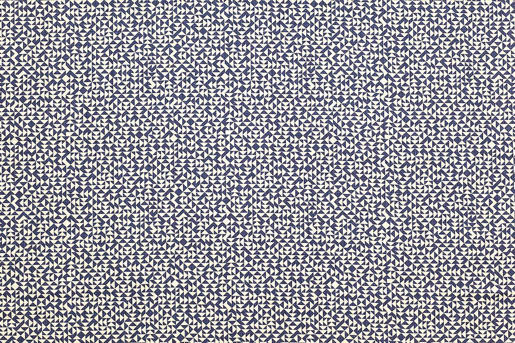 Christopher Farr E Indoor Printed Indigo Fabric