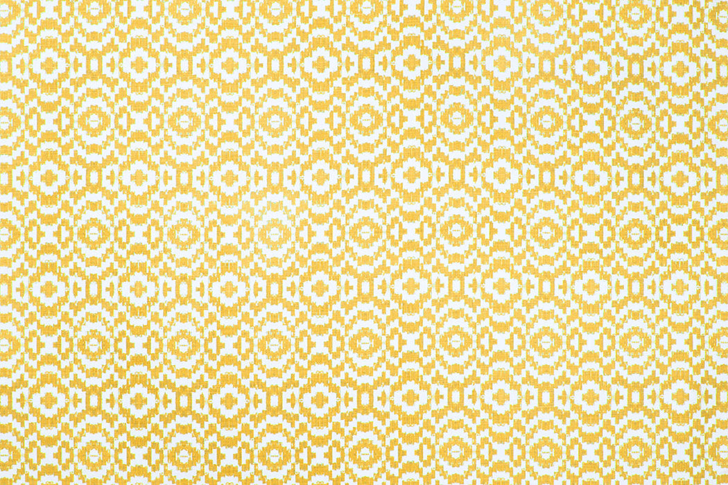Christopher Farr Echo Indoor Printed Lemon Fabric Sample