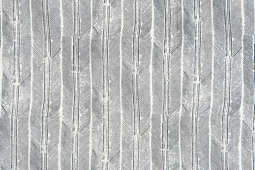 Christopher Farr Peacock Indoor Printed Dark Indigo Fabric Sample