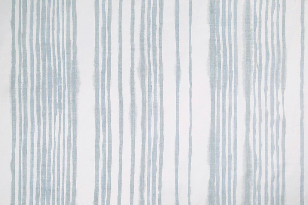 Christopher Farr Tracks Indoor Printed Pale Blue Fabric Sample