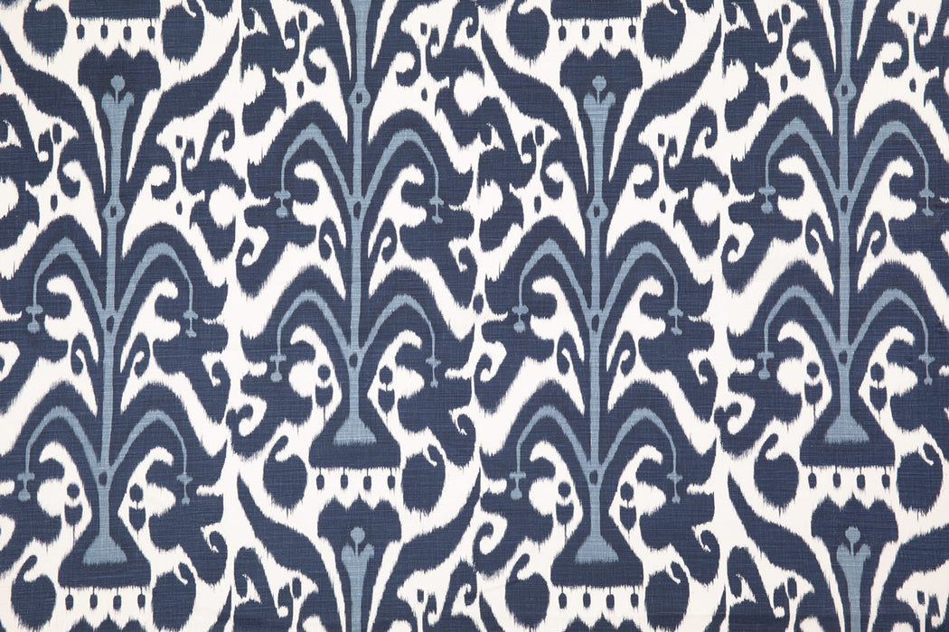 Christopher Farr Belfour Indoor Printed Denim Fabric Sample