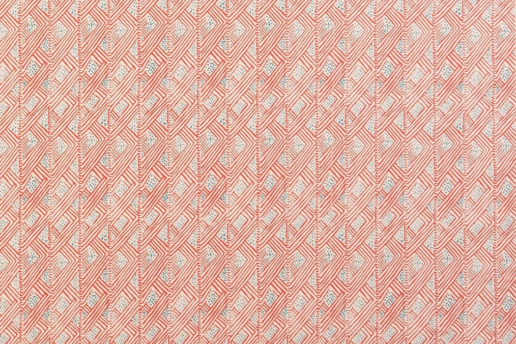Christopher Farr Belge Indoor Printed Coral Fabric