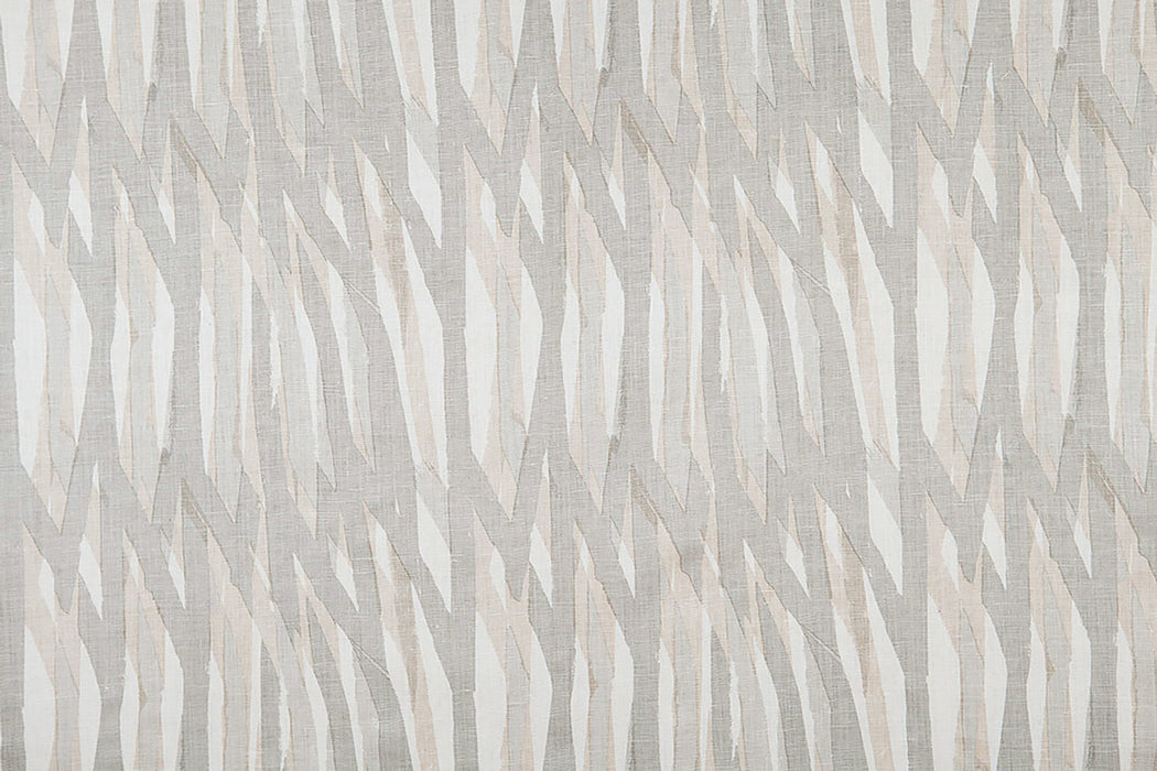 Christopher Farr Breakwater Indoor Printed Smoke Fabric Sample