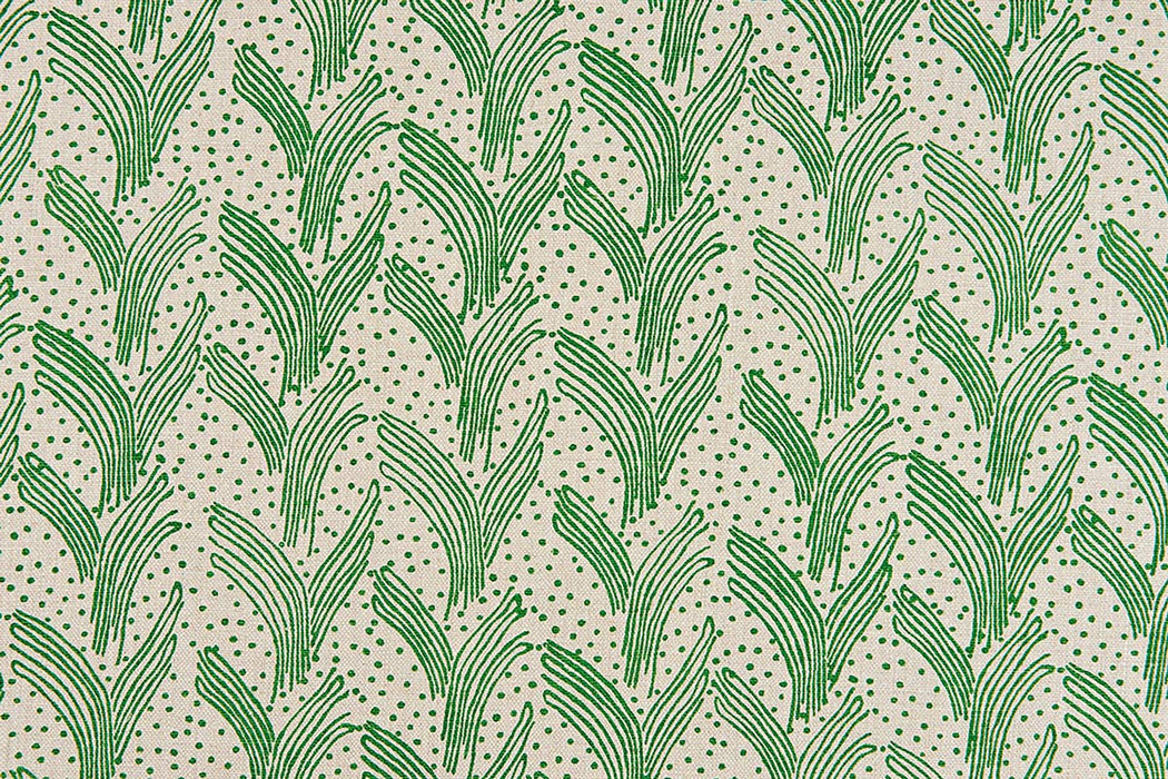 Christopher Farr Carnac Indoor Printed Green Fabric Sample