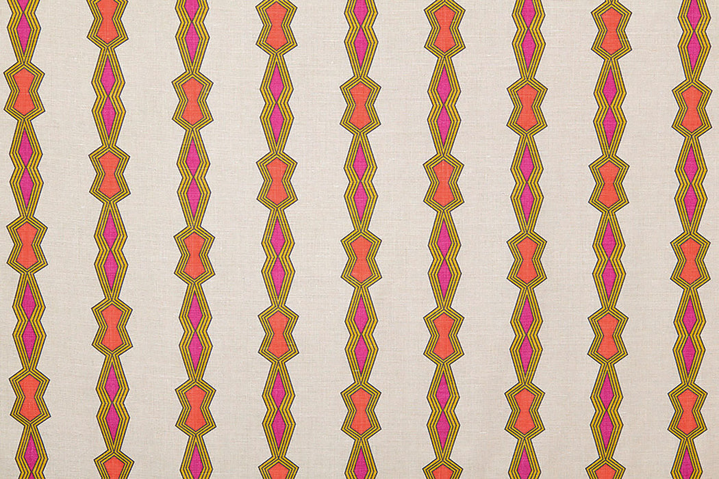 Christopher Farr Chicago Indoor Printed Lemon Fabric