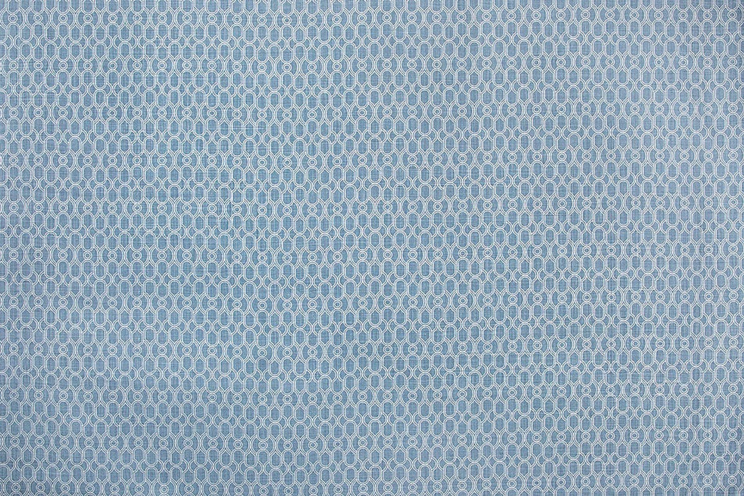 Christopher Farr Chiselled Indoor Printed Denim Fabric Sample