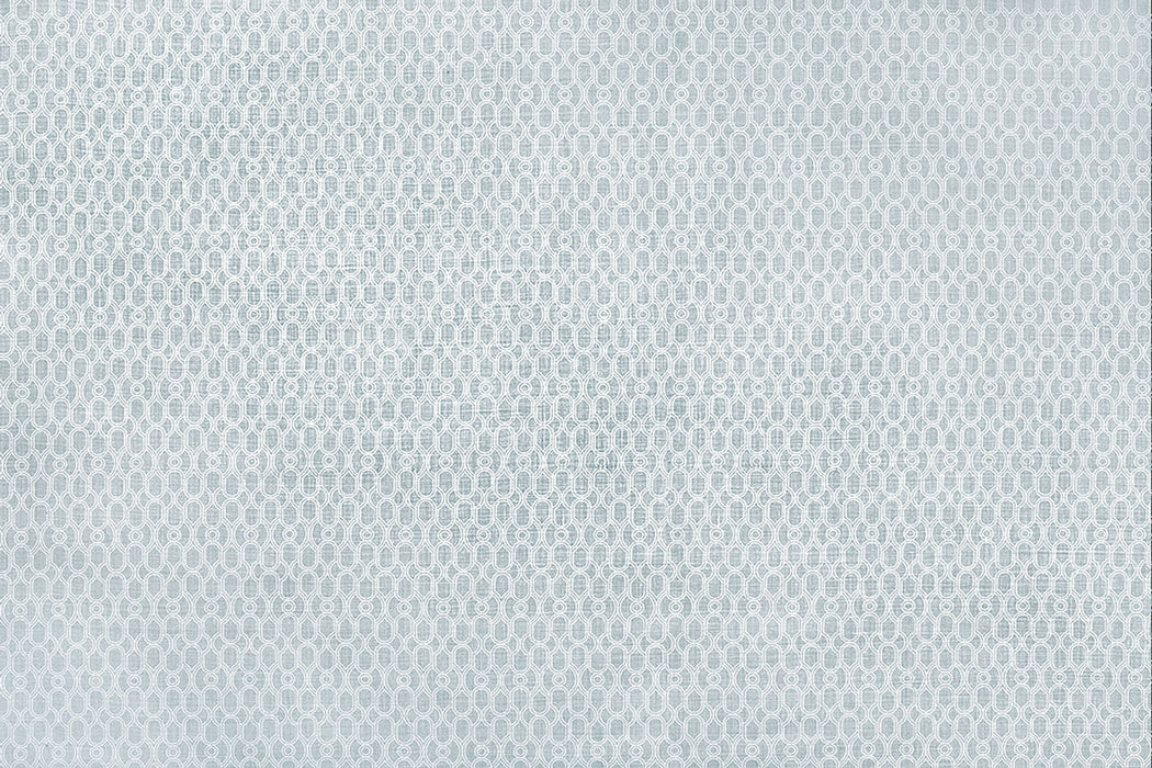 Christopher Farr Chiselled Indoor Printed Pale Blue Fabric Sample