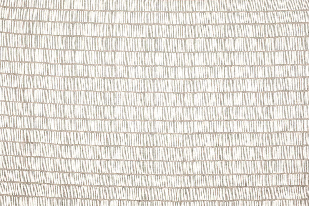 Christopher Farr Crochet Indoor Printed Natural Fabric Sample