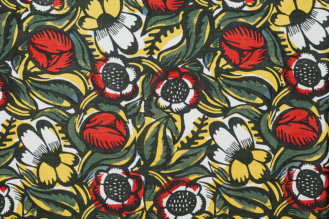 Christopher Farr La Foret Indoor Printed Berry Fabric Sample