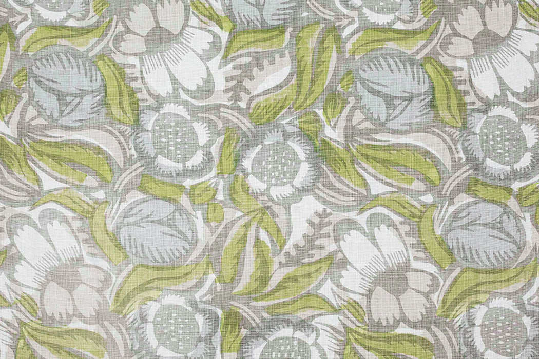 Christopher Farr La Foret Indoor Printed Smoke Fabric Sample