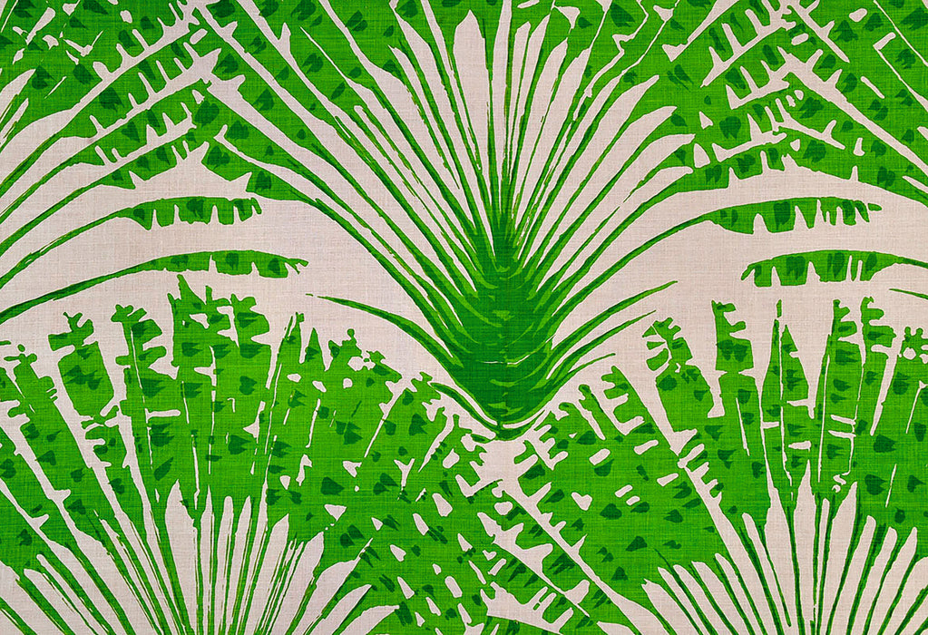 Christopher Farr Palma Indoor Printed Green Fabric Sample