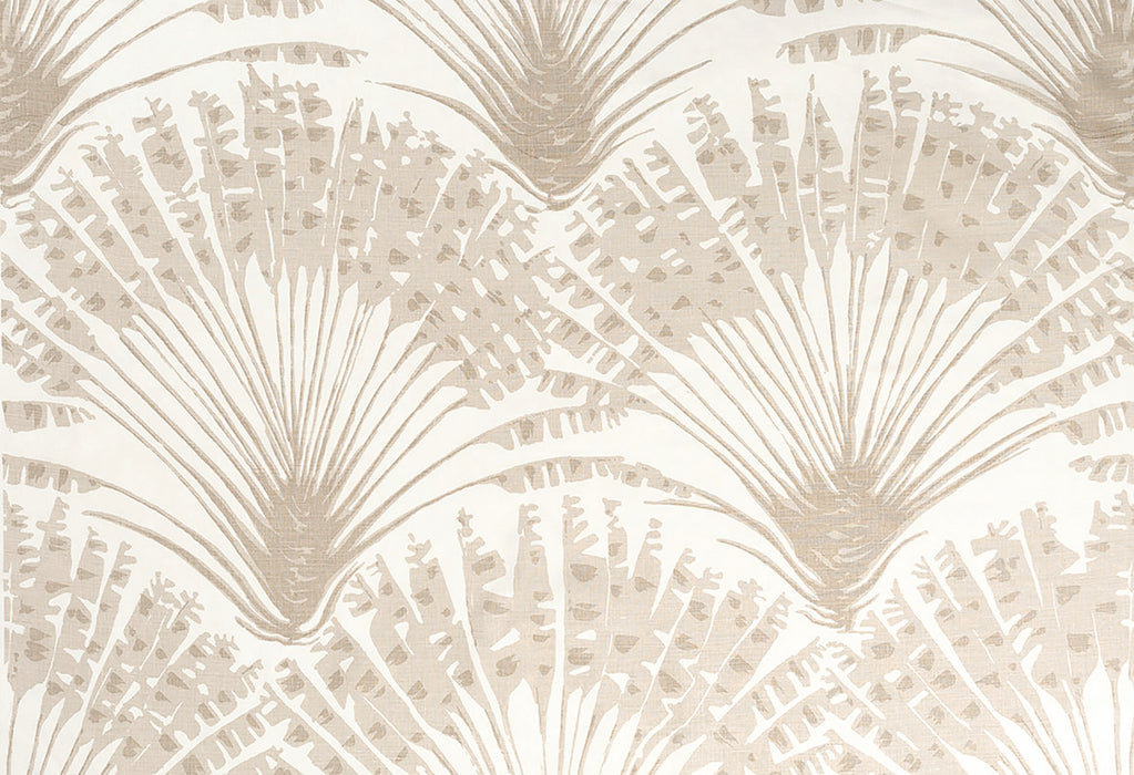 Christopher Farr Palma Indoor Printed Oatmeal Fabric Sample