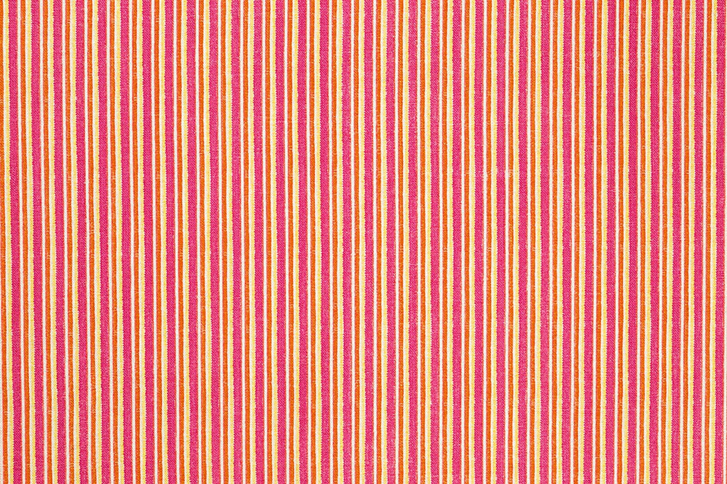 Christopher Farr Peace & Love Indoor Printed Hot Pink Fabric Sample