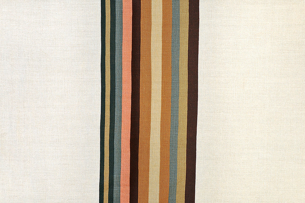 Christopher Farr Vertical Indoor Printed Khaki Fabric Sample
