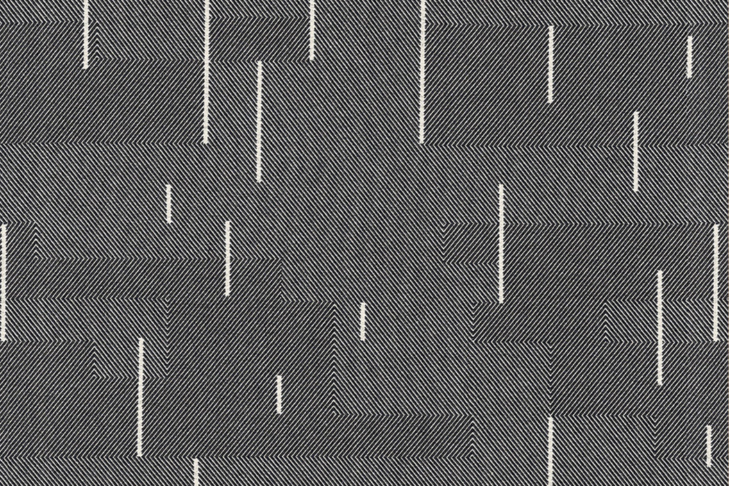 Christopher Farr With Verticals Raffia Cobalt Wallpaper Sample