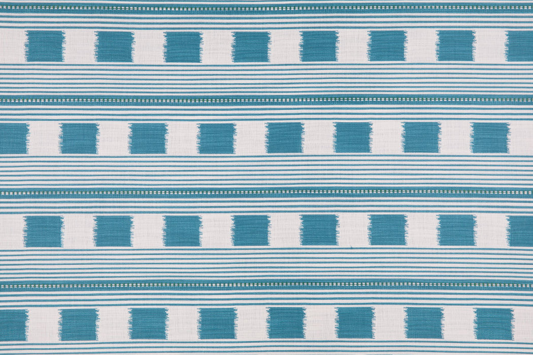 Christopher Farr Lost And Found Outdoor Performance Woven Turchese Fabric Sample