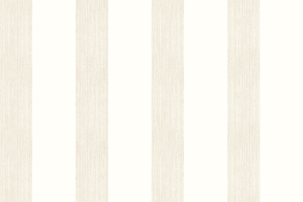 Christopher Farr Brome Stripe Standard Beige Wallpaper Sample