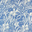 Christopher Farr Fleurs Etoilees Standard Cobalt Wallpaper Sample