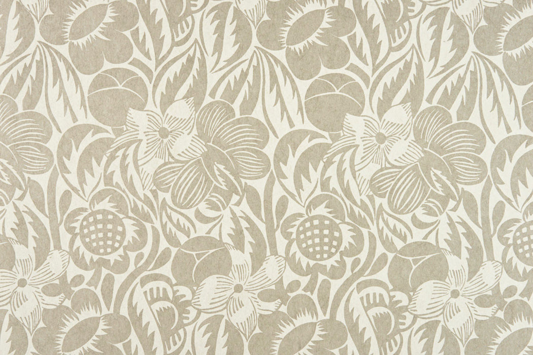 Christopher Farr Fleurs Etoilees Standard Slate Wallpaper Sample