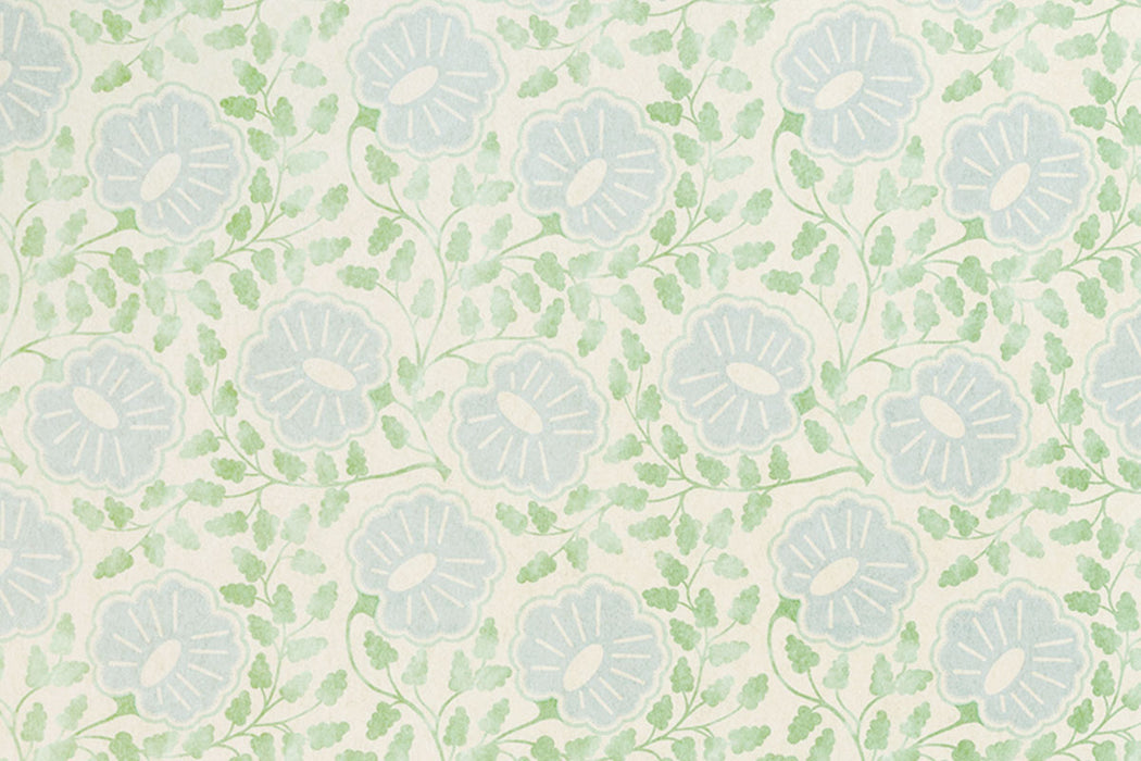Christopher Farr Punch Paisley Standard Iris Wallpaper Sample