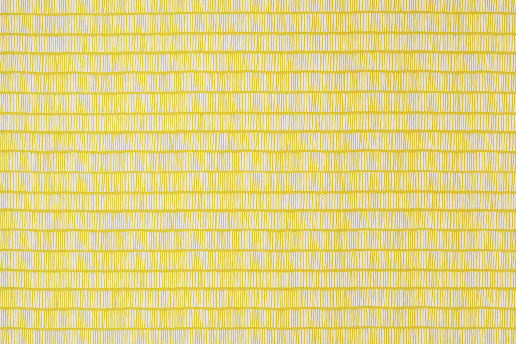 Christopher Farr Crochet Outdoor Printed Limone Fabric Sample
