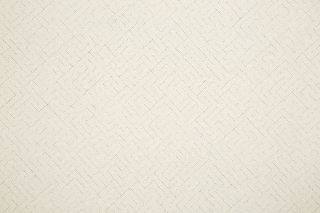 Christopher Farr Triangulated Indoor Printed Smoke Fabric Sample