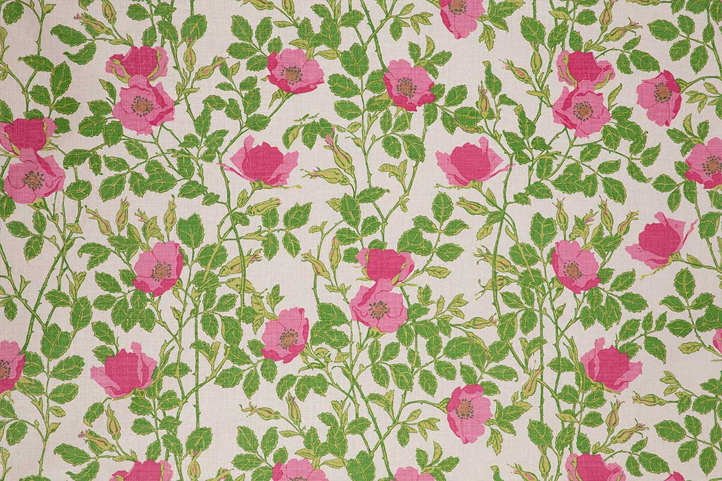 Christopher Farr Richmond Indoor Printed Hot Pink Fabric Sample