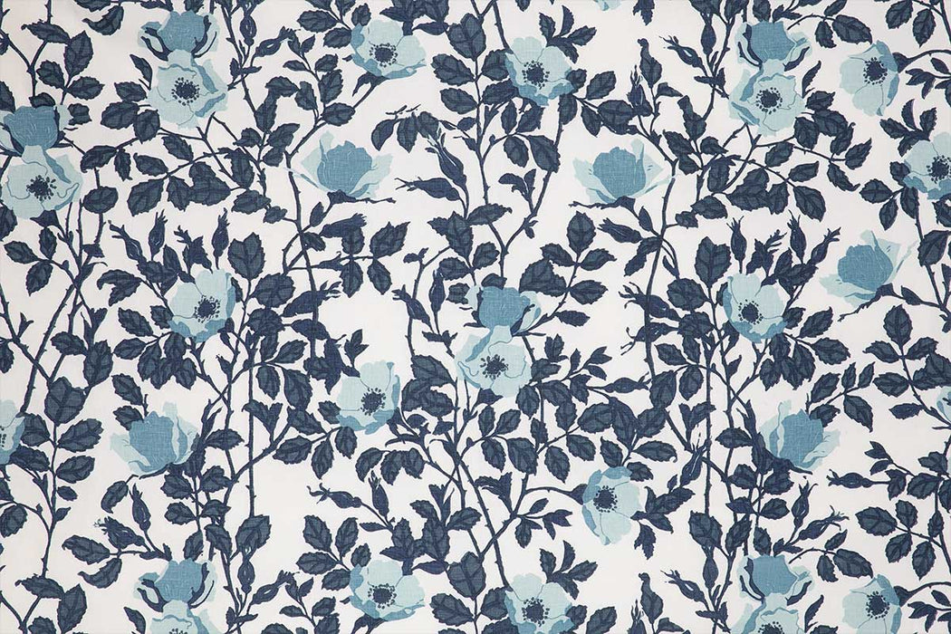 Christopher Farr Richmond Indoor Printed Dark Indigo Fabric Sample