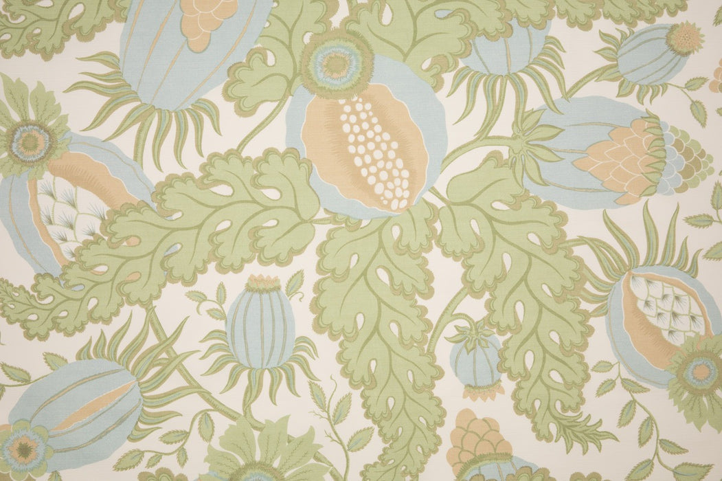 Christopher Farr Carnival Performance Print Celeste Fabric