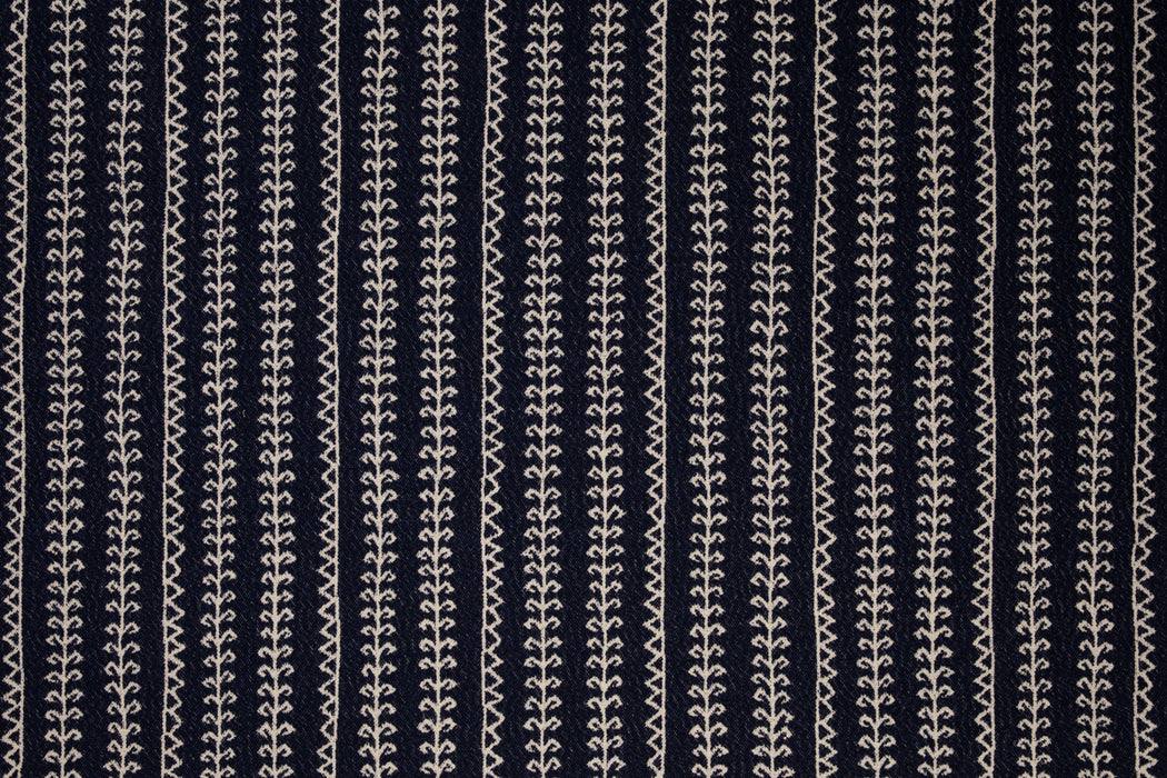 Christopher Farr Little Weed Indoor Woven Indigo Fabric Sample