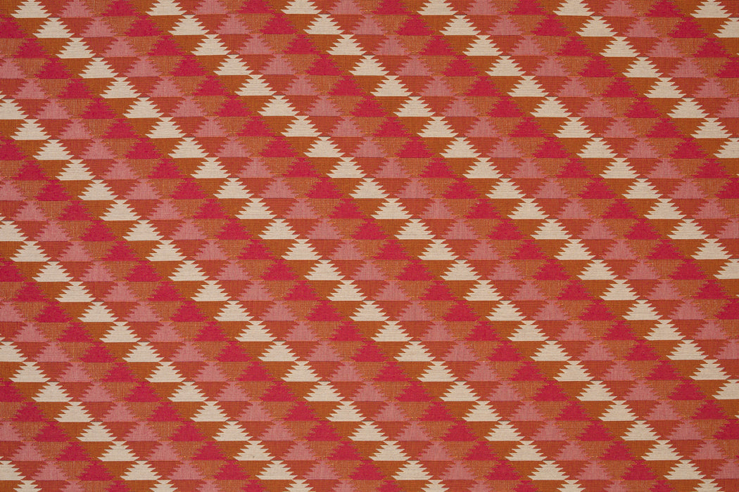 Christopher Farr Busy Lizzie Indoor Woven Hot Pink Fabric Sample