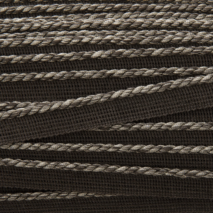 Holly Hunt Great Plains Bit Of Glam Gunmetal Trim Sample 092/06