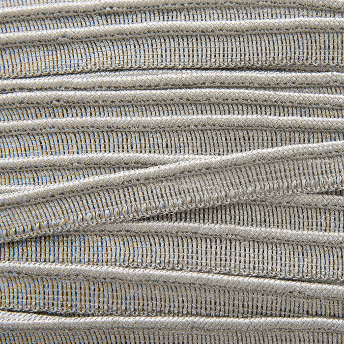 Holly Hunt Great Plains Shimmer Cord Platinum Trim Sample 094/01